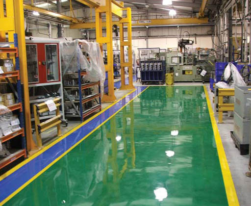 jasa epoxy lantai di jakarta gudang