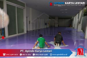 Project Jasa Epoxy Lantai - PT Apindo Karya Lestari - 1