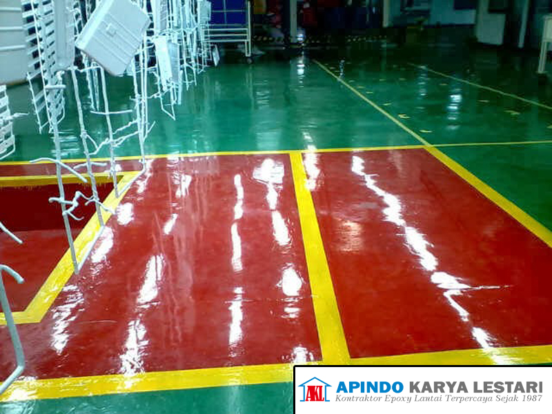 Jasa Epoxy Coating Lantai Pabrik
