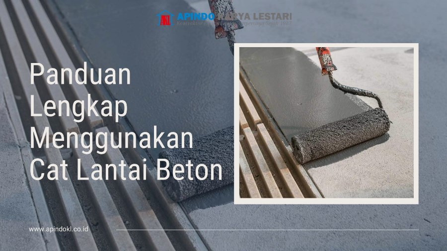 cat lantai beton
