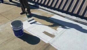 Waterproofing Liquid Membrane Serat Fiber