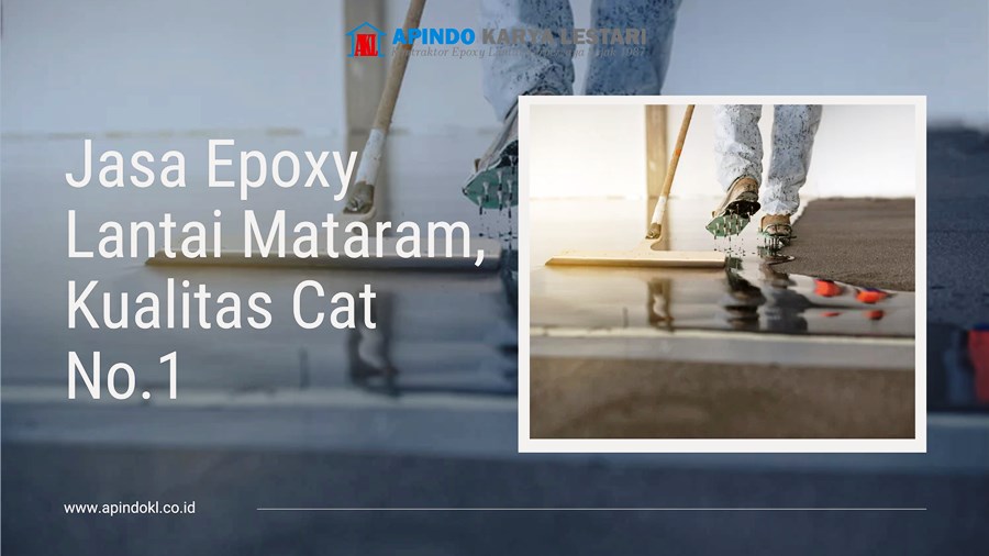 jasa epoxy lantai mataram