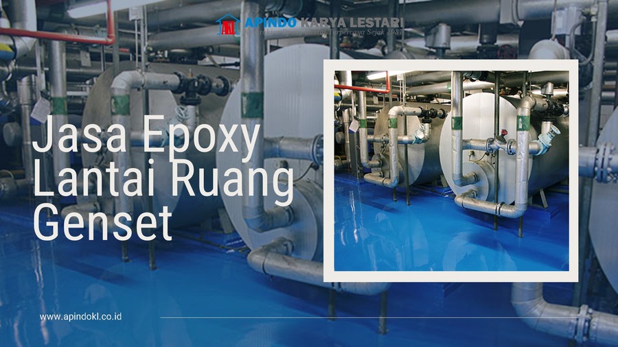Jasa Epoxy Lantai Ruang Genset
