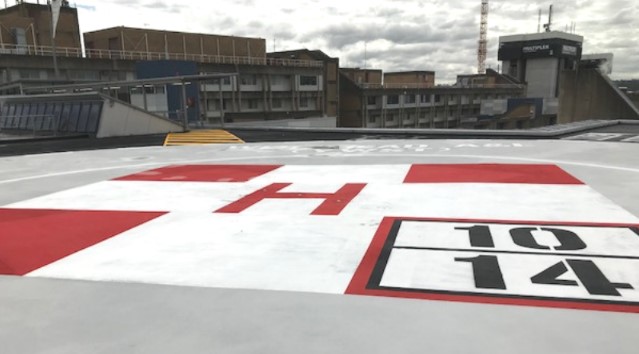 epoxy lantai helipad