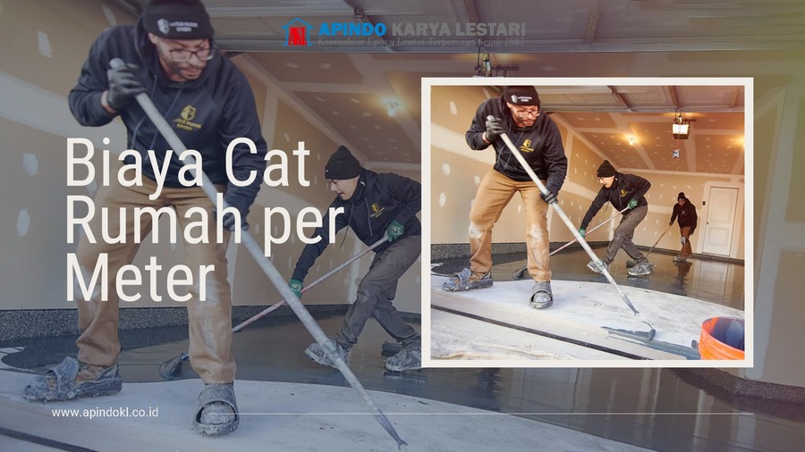 Biaya Cat Rumah per Meter