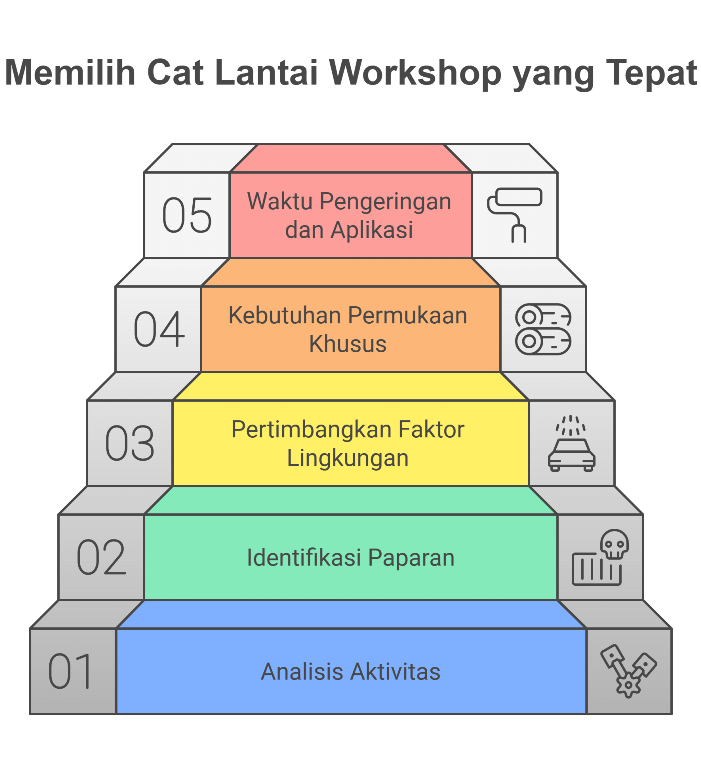 Memilih Cat Lantai Workshop yang Tepat