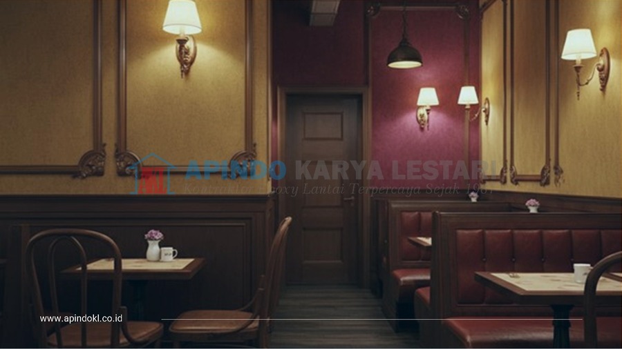 Warna Cat Cafe Klasik