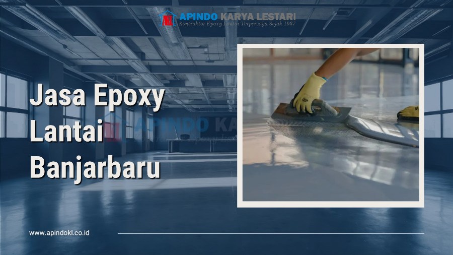 jasa epoxy lantai banjarbaru
