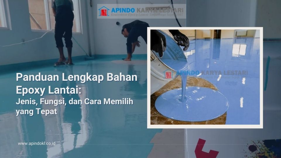 Bahan Epoxy Lantai