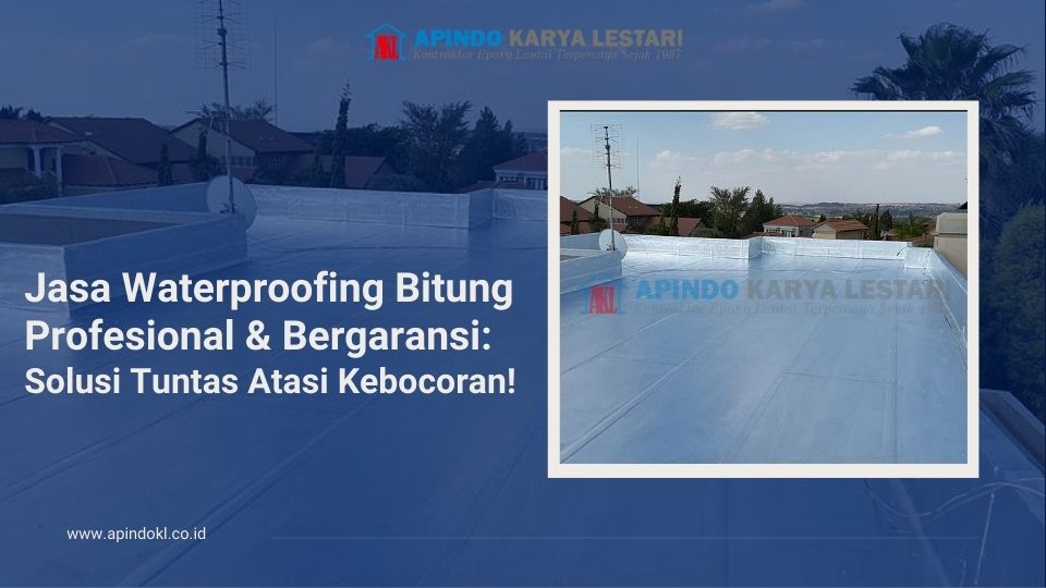 jasa waterproofing bitung
