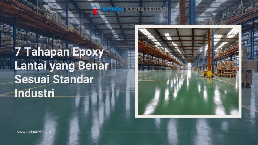 Tahapan Epoxy Lantai