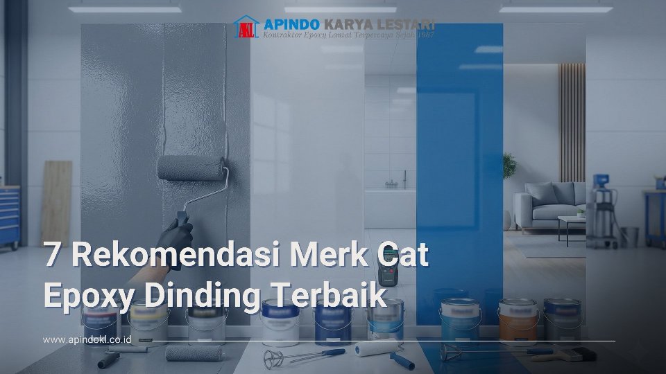 Merk Cat Epoxy Dinding Terbaik