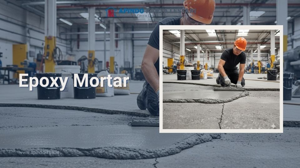 Pengantar: Mengapa Lantai Anda Butuh Solusi Ekstra? Pernahkah Anda melihat lantai beton yang penuh retakan, berlubang, atau bahkan rapuh di beberapa bagian? Masalah ini bukan hanya soal estetika—lantai yang rusak bisa membahayakan keselamatan kerja dan menghambat operasional bisnis Anda. Di sinilah Epoxy Mortar hadir sebagai solusi terkuat untuk memperbaiki dan memperkuat struktur lantai beton. Berbeda dengan mortar semen konvensional yang mudah retak dan aus, Epoxy Mortar menawarkan daya tahan luar biasa terhadap beban berat, bahan kimia, dan abrasi. Material ini telah menjadi pilihan utama untuk lantai industri, gudang, hingga area dengan lalu lintas tinggi. Ingin tahu apa sebenarnya Epoxy Mortar dan mengapa banyak profesional konstruksi memilihnya? Apa Itu Epoxy Mortar? (Definisi dan Komposisi) Epoxy Mortar adalah material perbaikan dan pelapisan lantai yang terdiri dari campuran resin epoksi, hardener (pengeras), dan agregat seperti pasir silika atau kuarsa. Kombinasi ketiga komponen ini menghasilkan mortar dengan kekuatan struktural yang jauh melampaui mortar semen tradisional. Ketika resin epoksi bereaksi dengan hardener, terjadi proses kimia yang menghasilkan ikatan molekuler sangat kuat dan tahan lama. Peran agregat, khususnya pasir silika, sangat krusial dalam formulasi ini. Pasir silika menambah kepadatan material, meningkatkan daya tahan terhadap abrasi, dan memberikan tekstur anti-slip pada permukaan lantai. Hasilnya adalah lapisan mortar yang tidak hanya kuat menahan beban, tetapi juga tahan terhadap gesekan dan benturan keras dari peralatan industri. Material ini sering disebut juga sebagai "epoxy repair mortar" karena kemampuannya yang luar biasa dalam menambal dan memperkuat beton yang rusak. Dengan viskositas yang dapat disesuaikan, Epoxy Mortar mudah diaplikasikan baik untuk perbaikan kecil maupun proyek leveling skala besar. 5 Keunggulan Utama Epoxy Mortar (Wajib Tahu!) Kekuatan Struktural Luar Biasa Epoxy Mortar memiliki kekuatan tekan hingga 10.000 psi atau lebih—hampir tiga kali lipat lebih kuat dari beton konvensional. Ini menjadikannya pilihan ideal untuk lantai industri yang harus menahan beban berat seperti forklift, mesin produksi, atau kendaraan operasional. Daya tahan benturannya pun superior, sehingga lantai tidak mudah retak meski terpapar aktivitas intens setiap hari. Keunggulan ini membuat Epoxy Mortar sangat cocok untuk area loading dock, bengkel otomotif, hingga pabrik yang membutuhkan lantai tahan beban ekstrem. Material ini mampu mendistribusikan tekanan secara merata, mencegah kerusakan lokal yang sering terjadi pada mortar semen biasa. Perbaikan Beton Sempurna Apakah lantai beton Anda mulai berlubang atau retak? Epoxy Mortar adalah solusi paling efektif untuk perbaikan lantai beton berlubang, spalling, atau pothole. Material ini dapat mengisi celah dan retakan dengan sempurna, menciptakan permukaan yang mulus dan solid seolah-olah lantai baru dipasang. Berbeda dengan patching compound berbasis semen yang rentan lepas atau menyusut, Epoxy Mortar menempel erat pada substrat beton lama. Ikatan kimianya yang kuat memastikan perbaikan bertahan bertahun-tahun tanpa perlu pemeliharaan berulang. Hasil akhirnya adalah lantai yang tidak hanya terlihat sempurna, tetapi juga strukturalnya lebih kuat dari sebelumnya. Ketahanan Kimia dan Abrasi Tinggi Industri yang bekerja dengan bahan kimia agresif seperti asam, basa, pelarut, atau oli membutuhkan lantai dengan ketahanan kimia superior. Epoxy Mortar memiliki daya tahan kimia yang sangat baik—tidak mudah terkorosi atau terdegradasi meski terpapar zat kimia secara rutin. Ini sangat penting untuk fasilitas seperti pabrik kimia, laboratorium, atau area food processing. Selain itu, ketahanan abrasinya yang tinggi membuat lantai tidak mudah aus meski dilalui lalu lintas berat setiap hari. Permukaan Epoxy Mortar tetap mulus dan tidak berdebu, menjaga kebersihan area kerja dan mengurangi biaya pembersihan serta pemeliharaan jangka panjang. Sifat Waterproofing dan Pelapis Anti Korosi Salah satu keunggulan tersembunyi Epoxy Mortar adalah kemampuannya sebagai barier waterproofing yang efektif. Material ini mencegah penetrasi air dan kelembaban ke dalam struktur beton, melindungi tulangan baja dari korosi. Hal ini sangat krusial untuk area dengan paparan air tinggi seperti ruang cuci, cold storage, atau dermaga. Sifat kedap airnya juga mencegah pertumbuhan jamur dan lumut yang sering menjadi masalah pada lantai lembab. Dengan Epoxy Mortar, Anda mendapatkan perlindungan menyeluruh yang memperpanjang umur struktur beton secara signifikan. Proses Pengeringan Cepat Waktu adalah uang dalam dunia industri. Epoxy Mortar memiliki keunggulan waktu curing yang jauh lebih cepat dibandingkan perbaikan beton tradisional. Tergantung formulasi dan ketebalan, lantai bisa diinjak dalam 8-12 jam dan siap menerima beban penuh dalam 24-48 jam. Kecepatan ini meminimalkan downtime operasional—Anda tidak perlu menghentikan produksi atau menutup area kerja dalam waktu lama. Untuk bisnis yang beroperasi 24/7, keunggulan ini sangat berarti karena mengurangi kerugian finansial akibat perbaikan lantai. Aplikasi Epoxy Mortar: Kapan dan Di Mana Digunakan? Lantai Industri dan Gudang Epoxy Mortar adalah pilihan nomor satu untuk lantai gudang dan pabrik yang harus menahan beban forklift, pallet jack, dan mesin berat. Material ini menciptakan permukaan yang keras dan stabil, mencegah jejak roda dan kerusakan struktural yang sering terjadi pada lantai beton biasa. Area dengan aktivitas loading-unloading intensif sangat membutuhkan kekuatan ekstra yang ditawarkan Epoxy Mortar. Area Perbaikan Struktur Beton Tidak hanya untuk lantai, Epoxy Mortar juga digunakan dalam perbaikan struktur beton seperti jembatan, kolom, balok, atau dermaga. Material ini efektif menambal spalling dan kerusakan beton akibat korosi tulangan. Dengan ketebalan yang dapat disesuaikan dari 3mm hingga 10mm atau lebih, Epoxy Mortar cocok untuk berbagai skala perbaikan—dari retakan kecil hingga kerusakan struktural signifikan. Proyek Leveling Lantai Memiliki lantai beton yang tidak rata atau bergelombang? Epoxy Mortar sempurna untuk proyek leveling dan resurfacing. Material ini dapat diaplikasikan dalam lapisan tebal untuk meratakan permukaan yang tidak sempurna, menciptakan dasar yang ideal untuk pemasangan coating epoxy atau sistem lantai lainnya. Hasilnya adalah permukaan yang benar-benar datar dan siap untuk penggunaan intensif. Panduan Lengkap: Cara Aplikasi Epoxy Mortar (Langkah demi Langkah) Persiapan Permukaan (Kritis!) Keberhasilan aplikasi Epoxy Mortar 90% ditentukan oleh persiapan permukaan. Beton harus dibersihkan secara menyeluruh dari debu, oli, grease, atau kontaminan lainnya. Gunakan shot blasting atau grinding untuk membuka pori-pori beton dan menciptakan profil permukaan yang kasar—ini penting untuk adhesi maksimal. Pastikan beton benar-benar kering dengan kadar kelembaban di bawah 4%. Permukaan yang lembab akan menghambat ikatan kimia dan menyebabkan kegagalan aplikasi. Jika ada retakan struktural, perbaiki terlebih dahulu dengan injection epoxy sebelum aplikasi mortar. Pencampuran Material Ikuti rasio pencampuran yang direkomendasikan produsen dengan tepat—biasanya 1 bagian resin : 1 bagian hardener : 3-4 bagian agregat. Gunakan mixer berkecepatan rendah untuk mencampur material hingga homogen, hindari memasukkan gelembung udara berlebihan. Waktu pot life Epoxy Mortar terbatas (15-30 menit), jadi campurlah hanya sebanyak yang bisa diaplikasikan dalam waktu tersebut. Teknik Aplikasi Tuang Epoxy Mortar ke area yang akan diperbaiki, kemudian ratakan menggunakan trowel atau spatula. Untuk hasil optimal, padatkan material dengan gerakan menekan untuk menghilangkan rongga udara. Pada aplikasi ketebalan lebih dari 5mm, lakukan dalam beberapa layer untuk memastikan curing merata. Waktu Curing Waktu curing bervariasi tergantung temperatur dan ketebalan aplikasi. Pada suhu 25°C, lantai umumnya dapat diinjak setelah 12 jam dan menerima beban penuh setelah 48-72 jam. Untuk memaksimalkan kekuatan, hindari membasahi atau membebani lantai selama periode curing. Setelah fully cured (7 hari), Epoxy Mortar mencapai performa maksimalnya. Tips Memilih Produk dan Jasa Epoxy Mortar Terbaik Pertimbangan Ketebalan Pilih ketebalan aplikasi berdasarkan tingkat kerusakan dan kebutuhan kekuatan. Untuk perbaikan minor, ketebalan 3-5mm sudah cukup. Namun untuk proyek leveling atau area dengan beban ekstrem, pertimbangkan aplikasi 6-10mm atau lebih. Konsultasikan dengan supplier atau aplikator mengenai ketebalan optimal untuk proyek Anda. Memilih Merek Terpercaya Jangan tergoda harga murah—kualitas Epoxy Mortar sangat bervariasi antar merek. Pilih produk dari produsen ternama dengan track record baik dan sertifikasi internasional. Tanyakan technical data sheet dan pastikan produk memenuhi standar seperti ASTM C881 untuk material repair epoxy. Produk berkualitas mungkin lebih mahal di awal, tetapi menghemat biaya perbaikan berulang di masa depan. Kapan Harus Menyewa Aplikator Profesional Aplikasi Epoxy Mortar membutuhkan keahlian khusus, terutama untuk proyek berskala besar atau area kritis. Pertimbangkan menyewa kontraktor aplikasi epoxy profesional jika: proyek melibatkan area lebih dari 100m², memerlukan perbaikan struktural signifikan, atau Anda tidak memiliki peralatan dan pengalaman yang memadai. Aplikator berpengalaman memastikan hasil optimal dan garansi pekerjaan. Kesimpulan & Ajakan Bertindak Epoxy Mortar adalah solusi paling andal untuk memperbaiki, memperkuat, dan melindungi lantai beton dari kerusakan. Dengan lima keunggulan utama—kekuatan struktural superior, kemampuan perbaikan sempurna, ketahanan kimia dan abrasi tinggi, sifat waterproofing, serta proses curing cepat—material ini memberikan nilai investasi jangka panjang yang luar biasa. Apakah Anda memiliki lantai industri yang rusak atau sedang merencanakan proyek baru? Jangan biarkan kerusakan lantai menghambat produktivitas bisnis Anda. Dapatkan konsultasi gratis dan penawaran harga Epoxy Mortar terbaik untuk proyek Anda hari ini. Hubungi supplier atau kontraktor epoxy terpercaya dan wujudkan lantai industrial-grade yang tahan puluhan tahun!